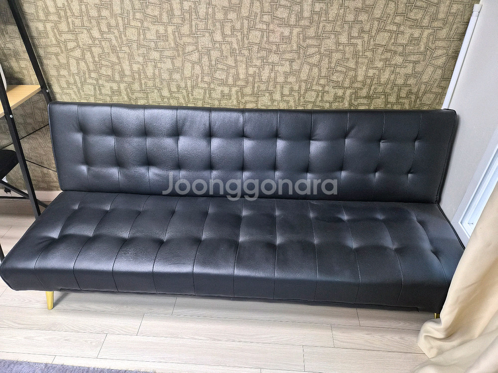 새상품 컨디션 3인용 베드소파--5
