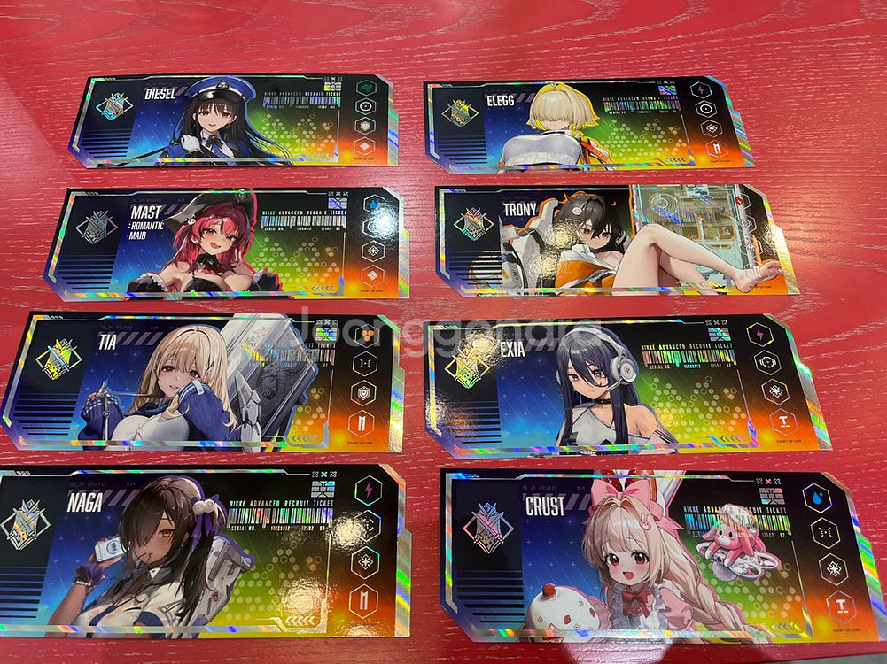 승리의 여신 니케 고급티켓 vol.4 미사용 새상품--1