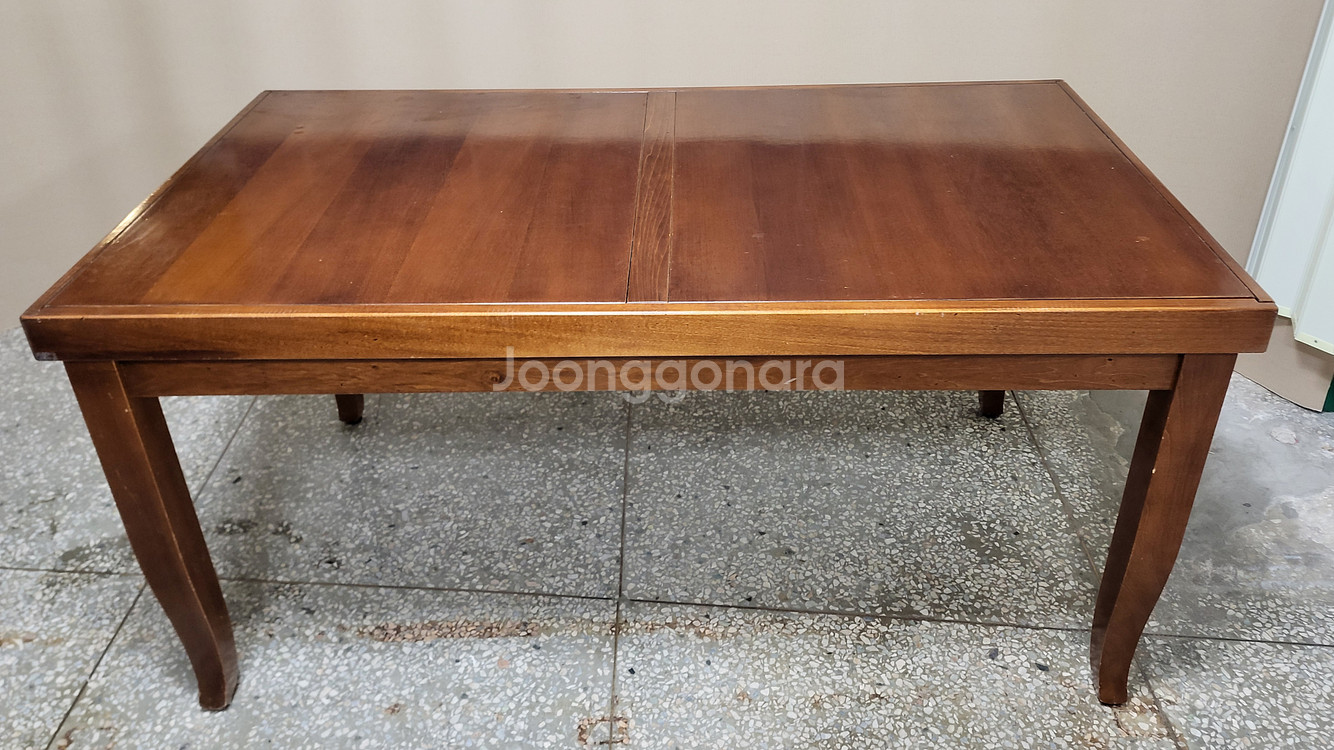 원목 확장형 식탁--1