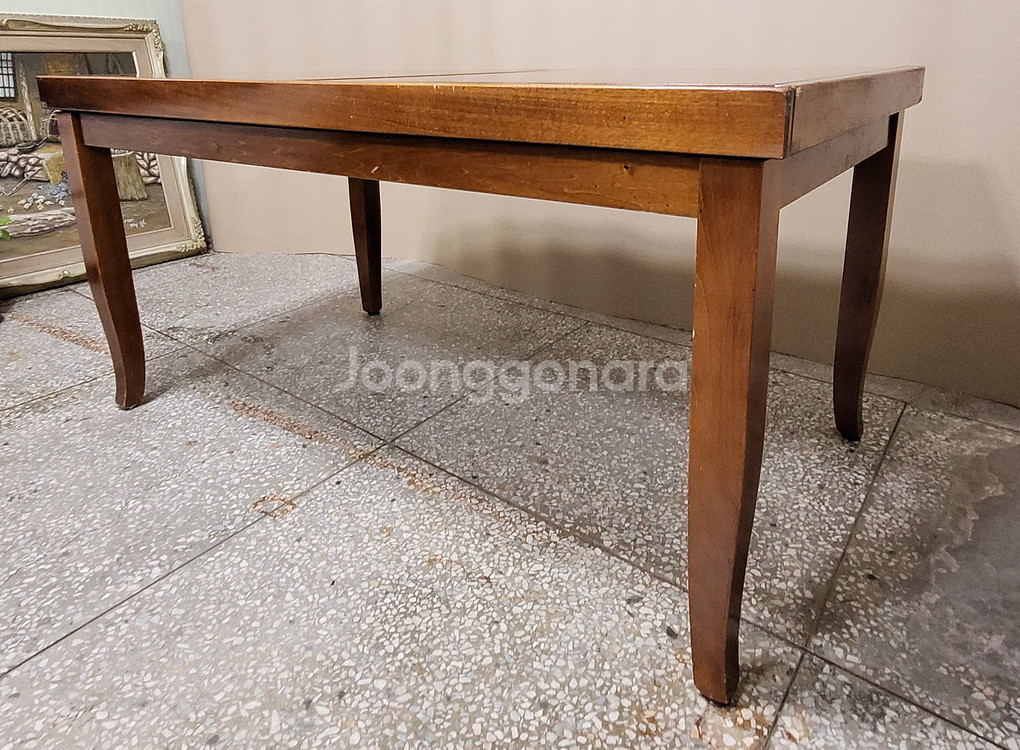 원목 확장형 식탁--2