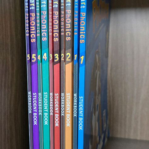 (거의 새상품)Smart Phonics 1~5세트(총10권) (워크북 포함) 스마트 파닉스(워크북 세트)SB WB