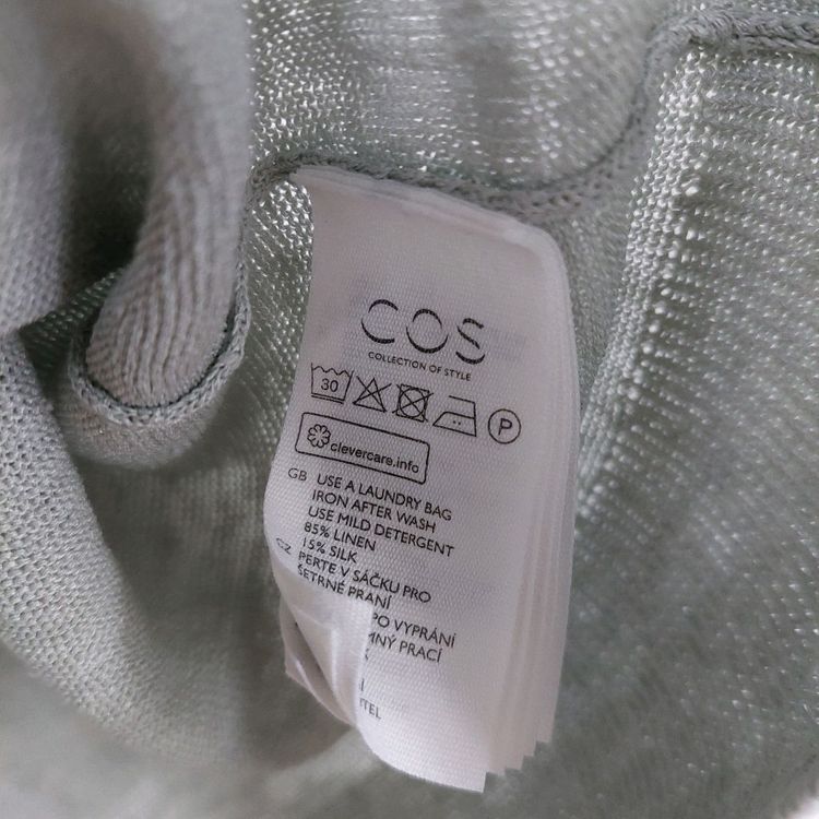 cos 코스 린넨 실크 가디건--5