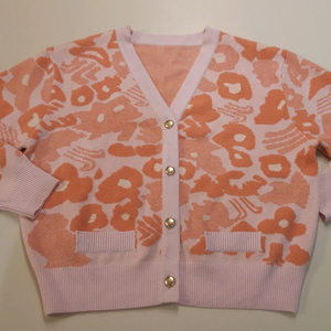 플로럴 패턴 Lanvin collection 가디건