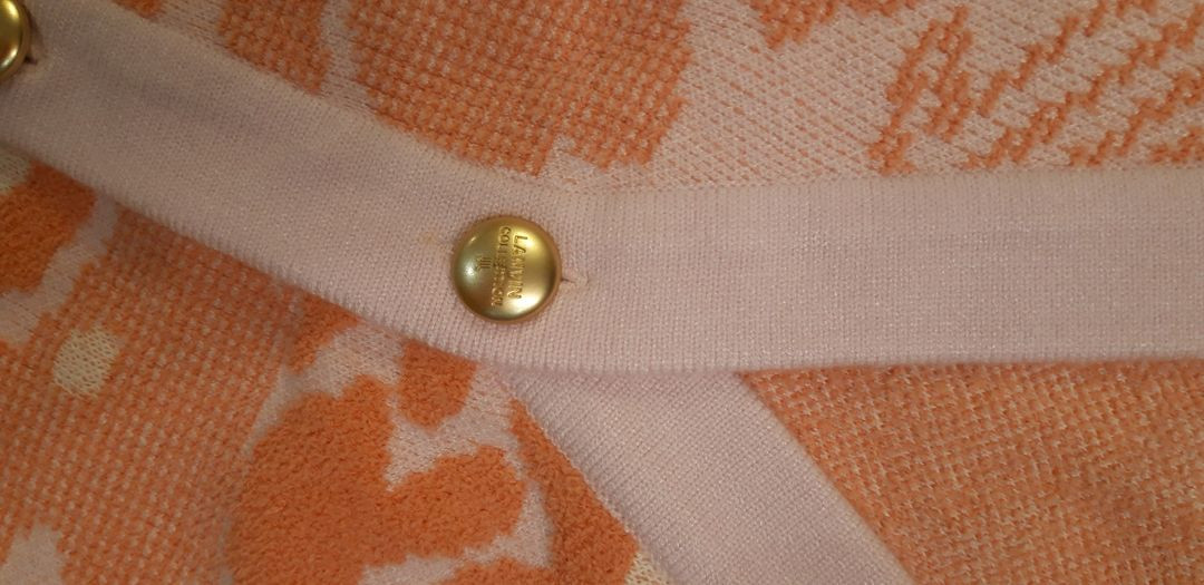 플로럴 패턴 Lanvin collection 가디건--2