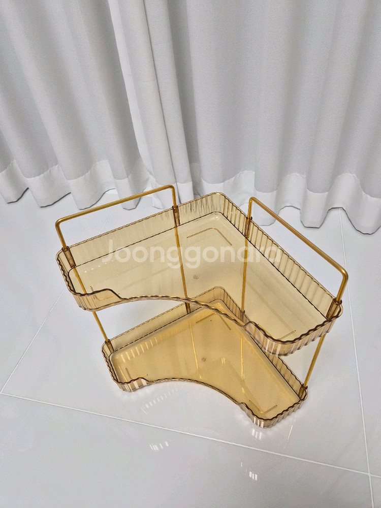 2단 코너 선반--0