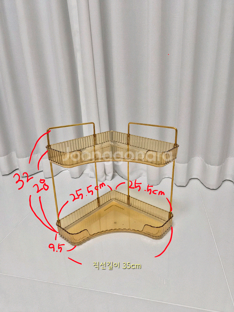 2단 코너 선반--6