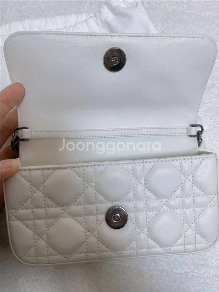 디올 마이 디올 휴대폰 파우치 숄더백 까나쥬--1