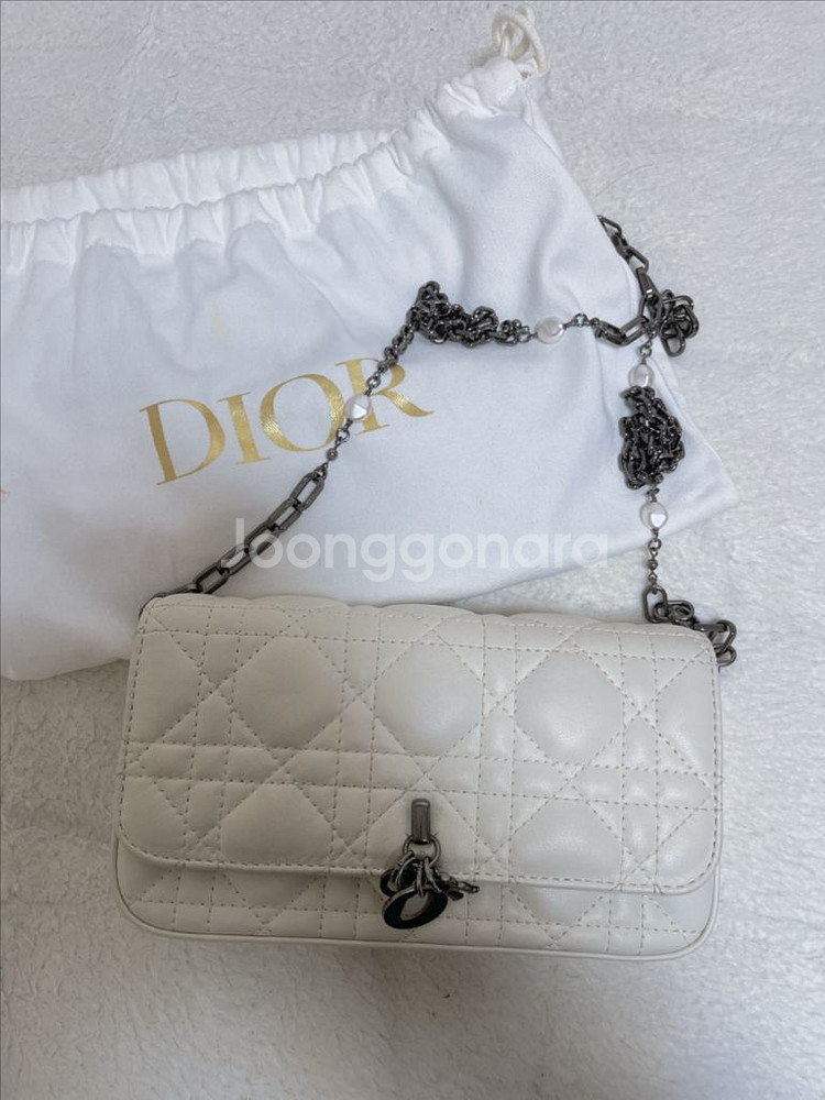 디올 마이 디올 휴대폰 파우치 숄더백 까나쥬--0