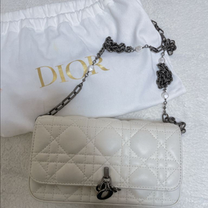 디올 마이 디올 휴대폰 파우치 숄더백 까나쥬