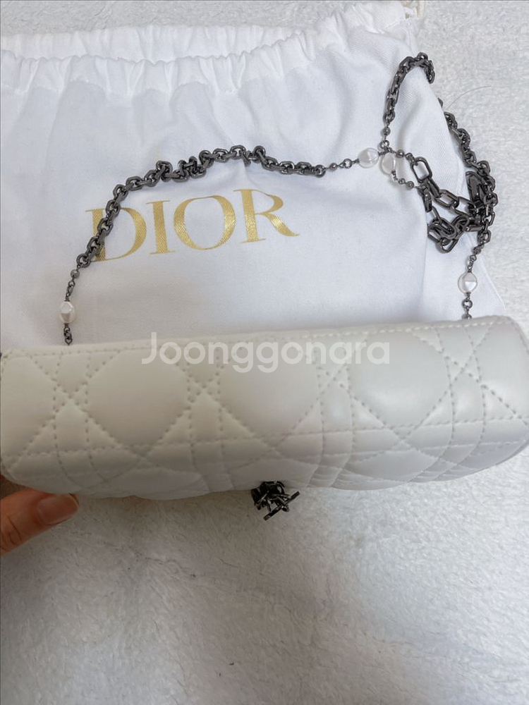 디올 마이 디올 휴대폰 파우치 숄더백 까나쥬--6