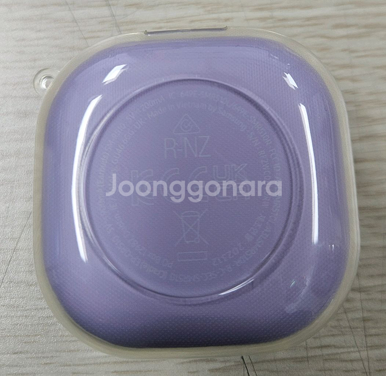 갤럭시 버즈2 프로 충전 케이스 화이트,라벤더,블랙--1