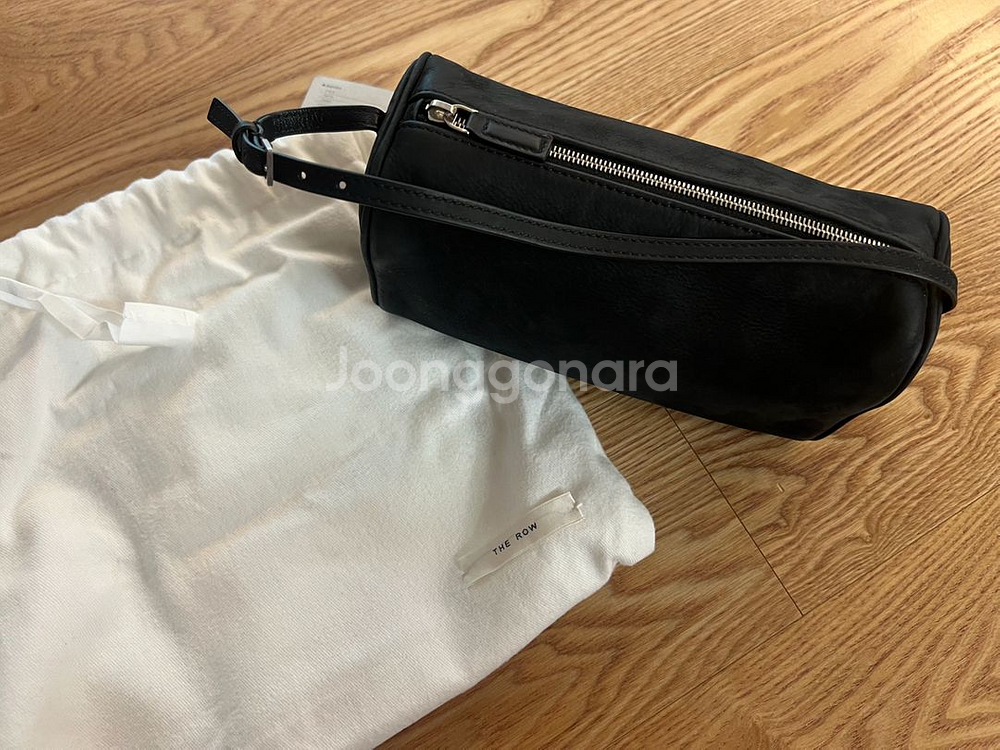 더 로우(The Row)90s 스웨이드 토트백 블랙 색상--0