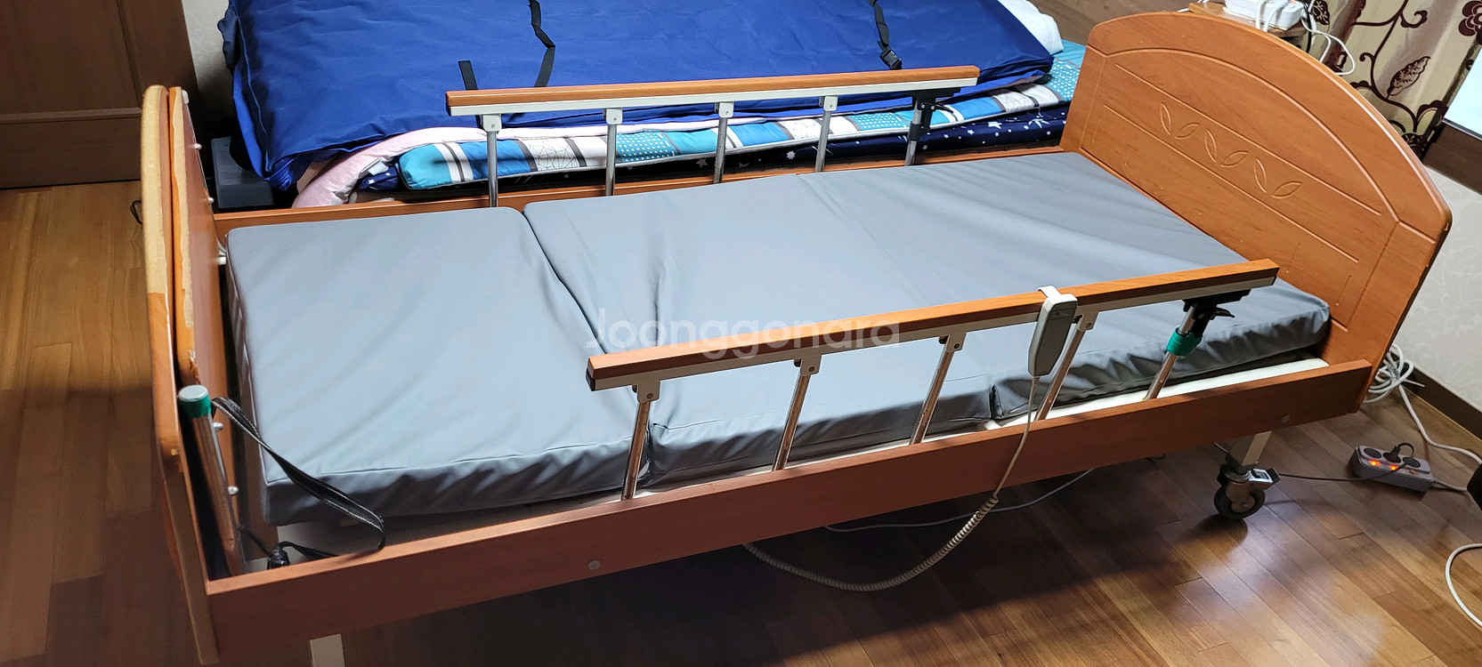 환자용침대 의료침대 병원침대 전동1단--0