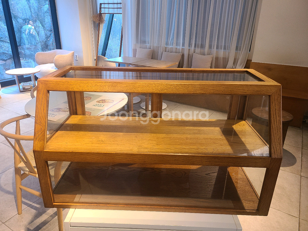 디저트 우드 쇼케이스 판매합니다--2