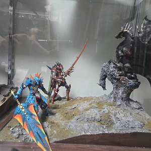 몬스터헌터 디오라마 피규어 이미지