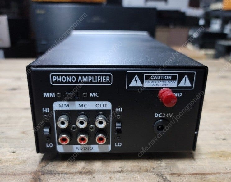 진공관 포노앰프 mm.mc 이미지