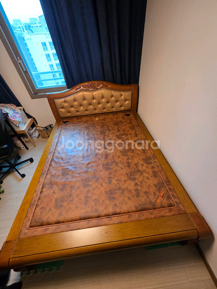 원목 클래식 온돌 침대--2