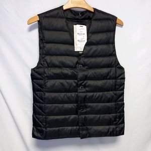 [100] 킨록 구스다운 패딩조끼, 다운베스트 블랙 새상품 #WH