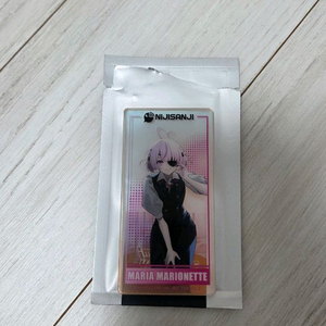 니지산지 AGF2025 메가박스 굿즈 판매아크릴카드 마리아 마리오네트