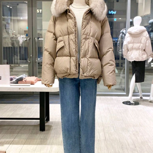 지컷 폭스퍼 구스 패딩