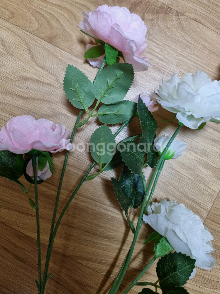 장식용 꽃 6개 세트--1