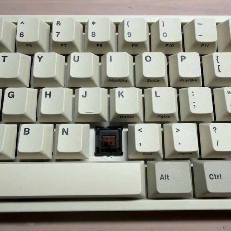 레오폴드 FC660M PD 화이트 투톤 기계식 키보드 넌클릭 갈축 이미지