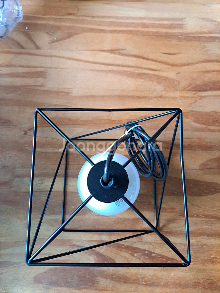 1등용 블랙 스틸 펜던트 조명 새상품--2