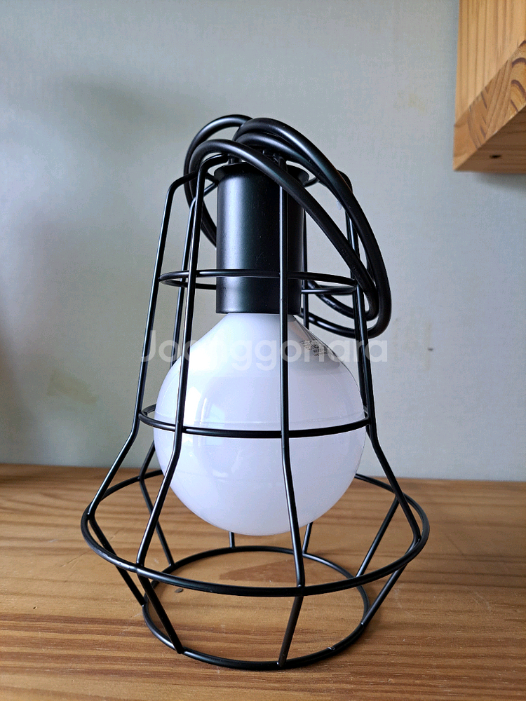 1등용 블랙 스틸 펜던트 조명 새상품--3