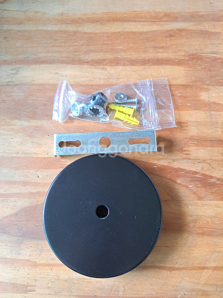 1등용 블랙 스틸 펜던트 조명 새상품--6