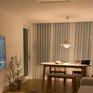 오블리크 시그니처 오벌 테이블 (벤치포함)