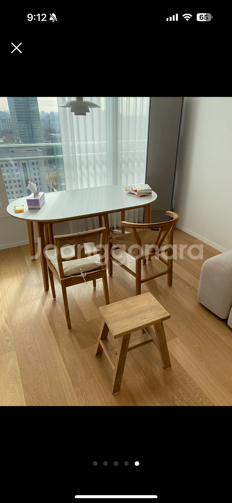 오블리크 시그니처 오벌 테이블 (벤치포함)--4