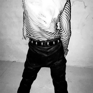 크롬하츠 블랙 가죽 벨트 (새상품)