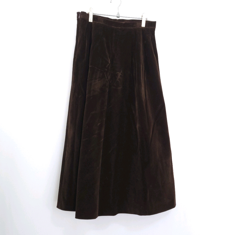 막스마라 정품 여성 골덴스커트--3