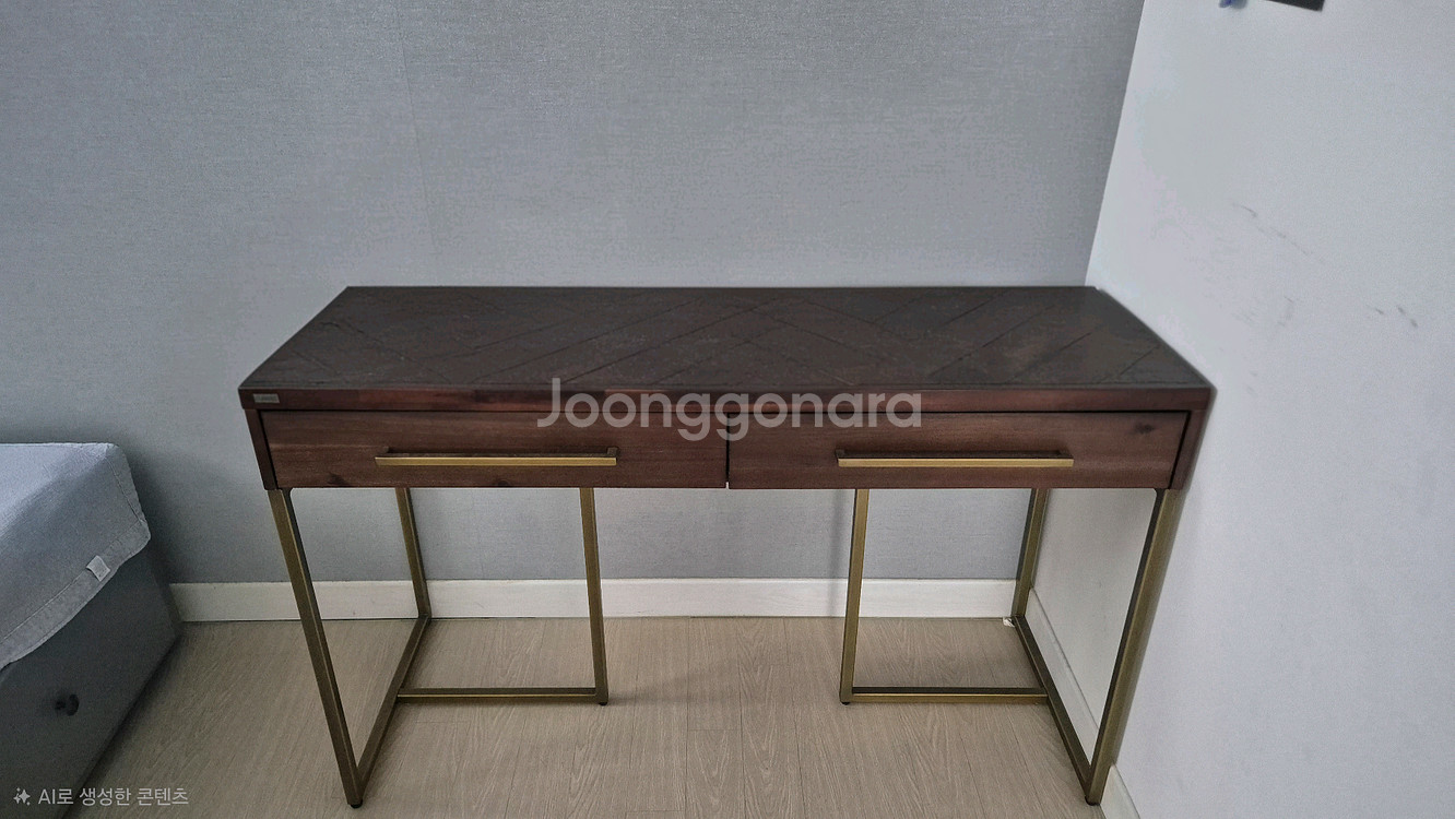 까사미아 헤링본 화장대 콘솔--0