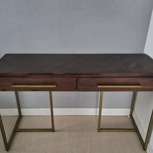 까사미아 헤링본 화장대 콘솔