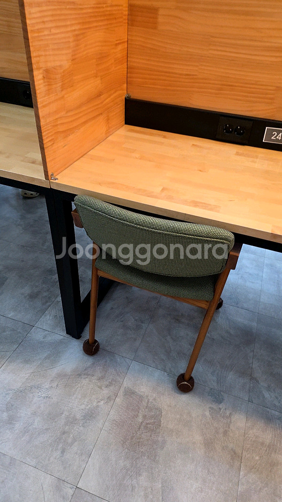 패브릭 원목의자--2