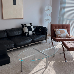 바이인키노 클리어 오발 테이블 (상태S급)