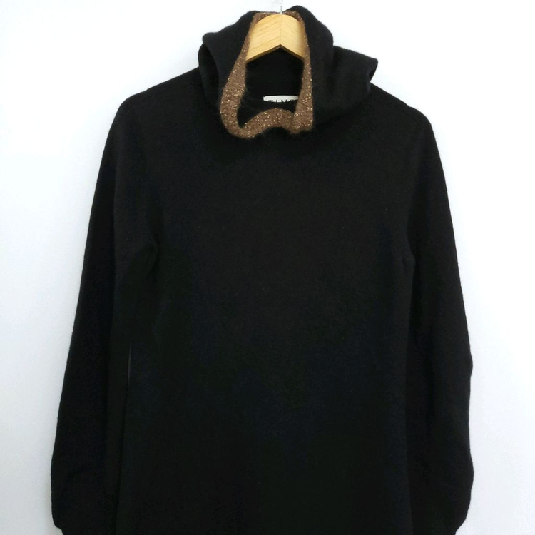 타임 캐시미어 니트 롱 원피스 F--1