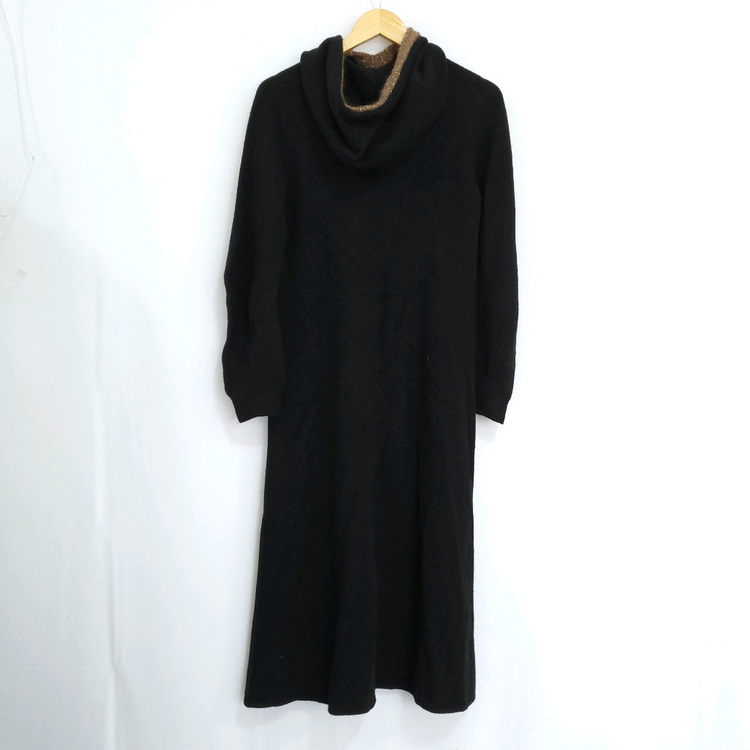 타임 캐시미어 니트 롱 원피스 F--2