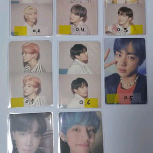 방탄소년단 방탄 페르소나 포카 남준 석진 윤기 호석 지민 태형 정국 이미지