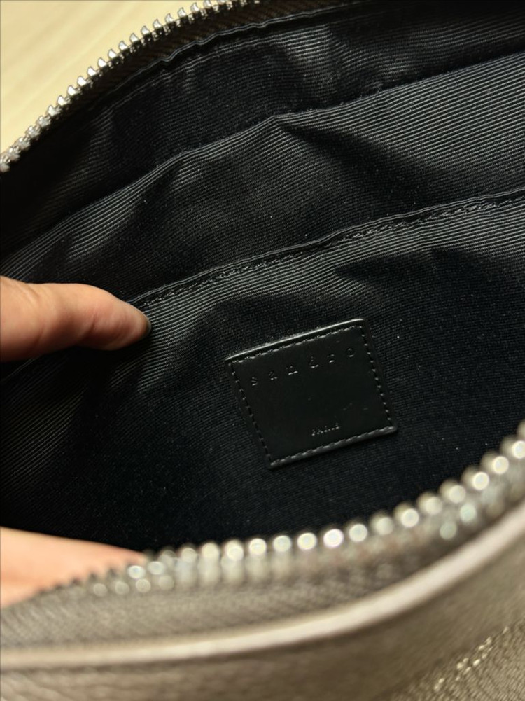 Sandro 산드로 소가죽 브리프케이스 서류가방--4