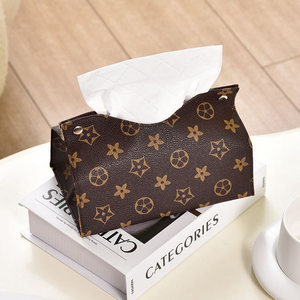 모노그램 티슈 케이스