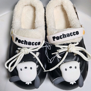 산리오 포차코,마멜 털 크록스 슬리퍼