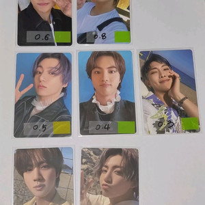 방탄소년단 버터 Butter 특전 남준 석진 정국 포카 이미지