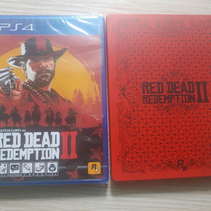PS4 레드데드리뎀션2 (신품) 스틸북(중고)판매합니다