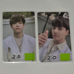 방탄소년단 파스테 파워스테이션 럭드 태형 정국 포카 이미지