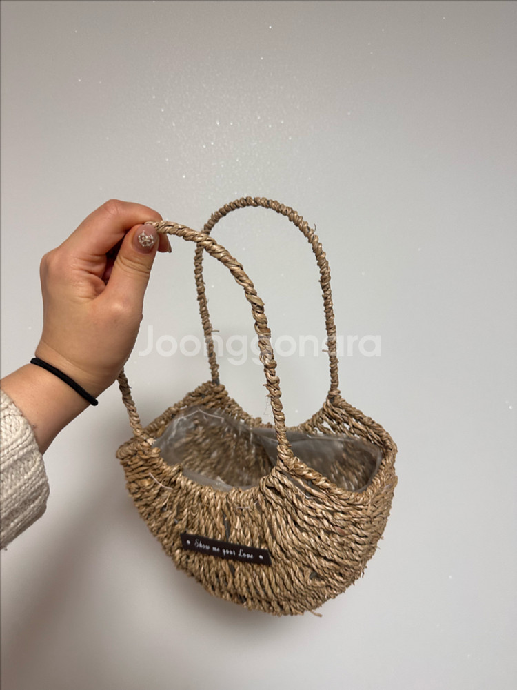 꽃바구니 새상품--0