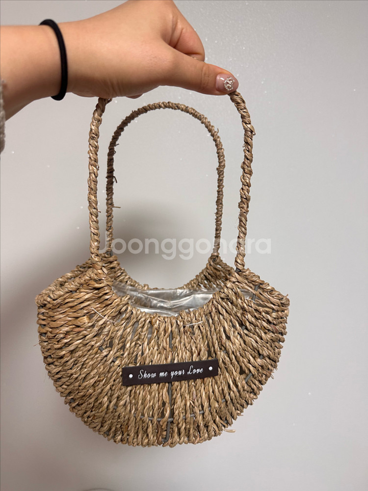 꽃바구니 새상품--1