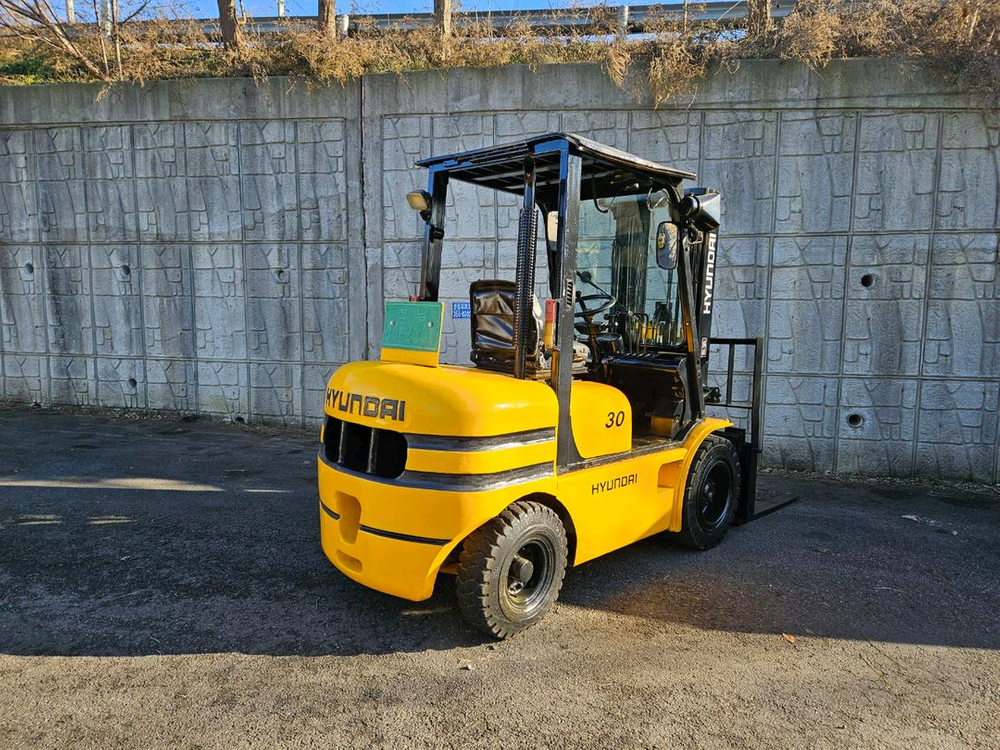 (중고지게차) 현대 HDF30-II 디젤 3톤 3단 지게차 (사이드쉬프트) 이미지