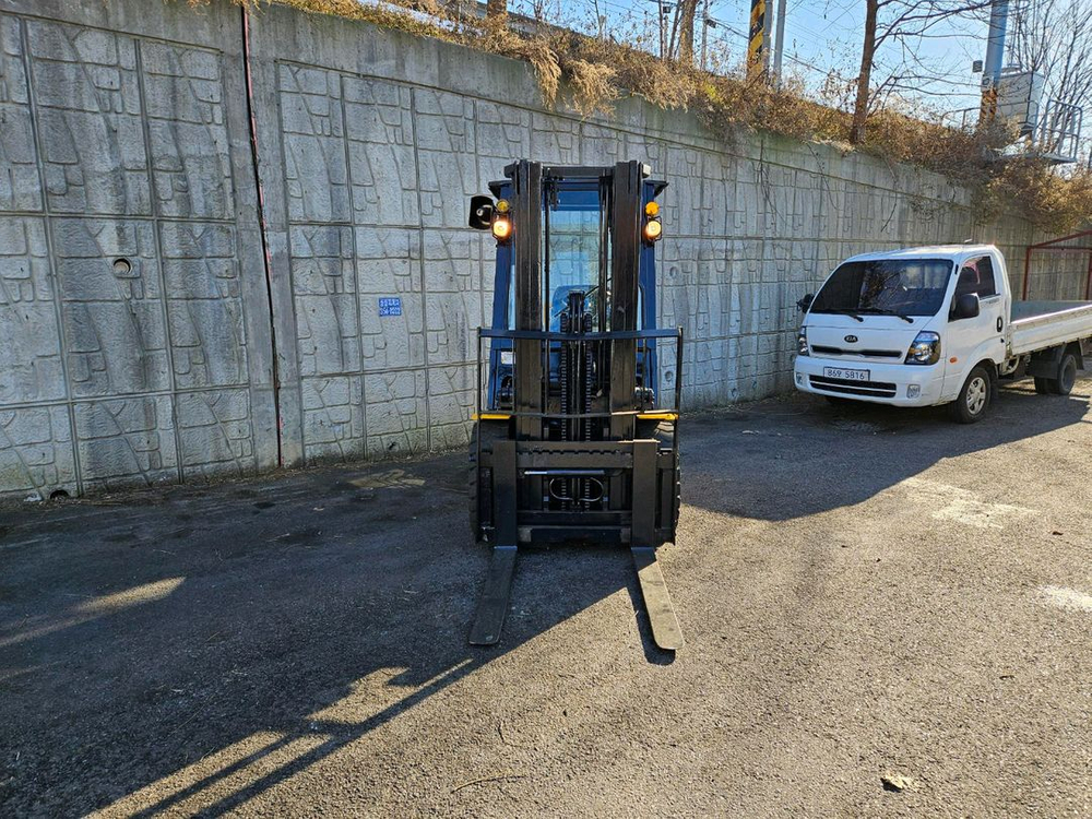 (중고지게차) 현대 HDF30-II 디젤 3톤 3단 지게차 (사이드쉬프트) 이미지